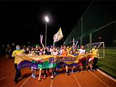 万科城市荧光夜跑